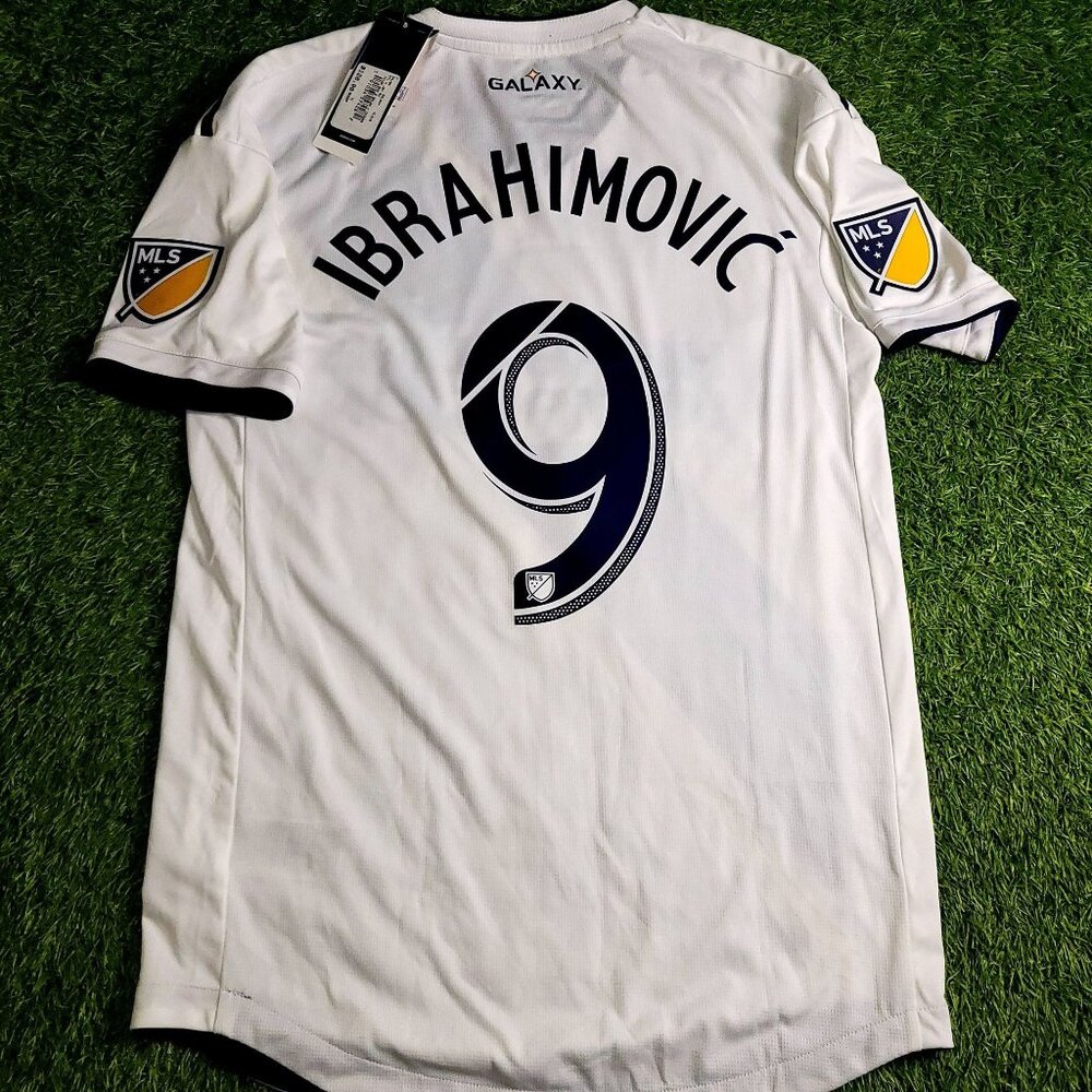 Ibrahimovic Los Angeles LA Galaxy 2018 2019 PLAYER ISSUE Soccer Jersey BNWT M